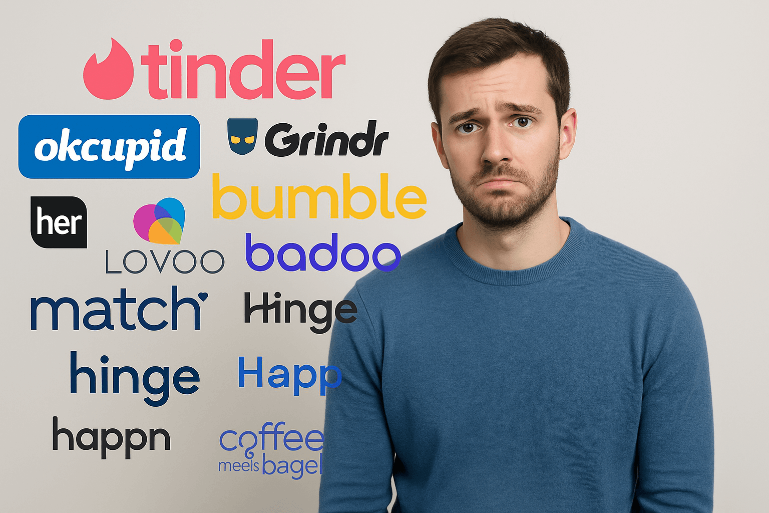 Eén spelfout en je bent weg – daten op apps is keihard.
